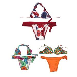 Recco Brazilian Bikini Size Large New With Tags
